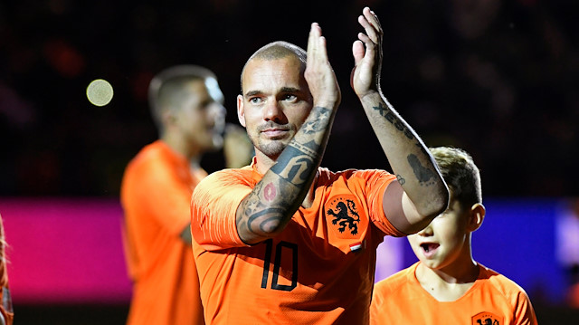 Wesley Sneijder, eylül ayında son kez Hollanda Milli Takımı formasını giymiş ve taraftarlara veda etmişti.