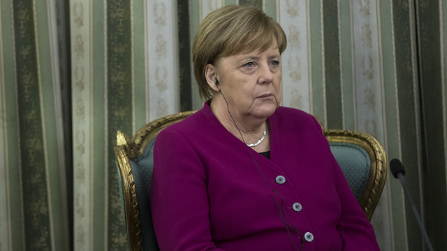 German Chancellor Angela Merkel in Athens


