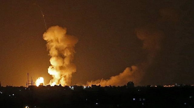 طائرات إسرائيلية تقصف 3 أهداف متفرقة في غزة بلا إصابات 