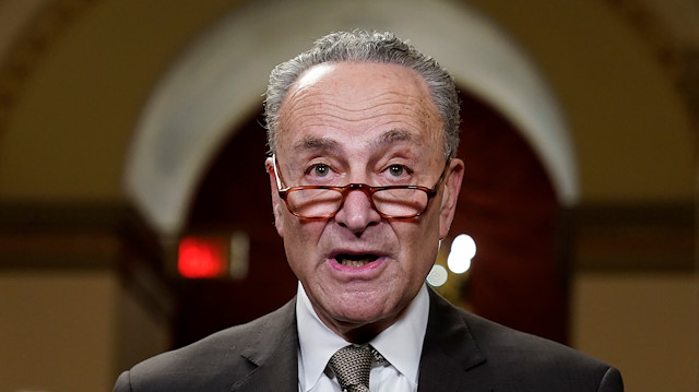 US Senate Democratic Leader Chuck Schumer