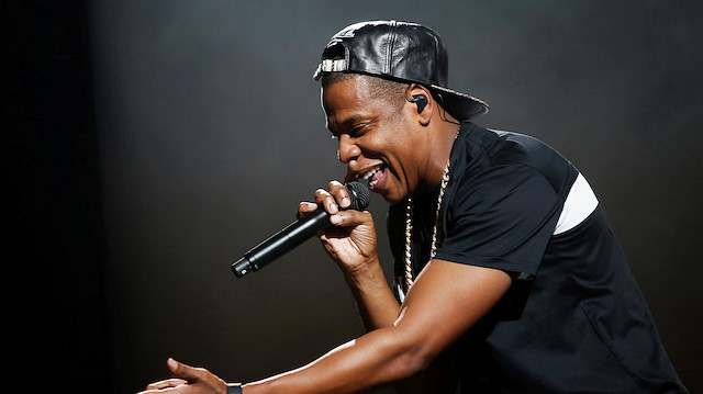 File photo: American rapper Jay-Z performs at Bercy stadium in Paris
