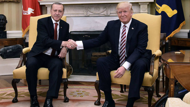 Cumhurbaşkanı Erdoğan ile ABD Başkanı Trump geçtiğimiz yıl Washington'da bir araya gelmişti.