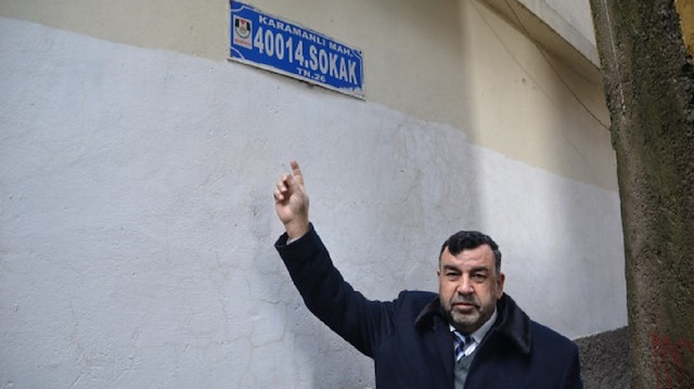 Yılların izini taşıyan sokak, 90 santimetre.