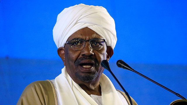 File photo: Sudan's President Omar al-Bashir addresses the nation 