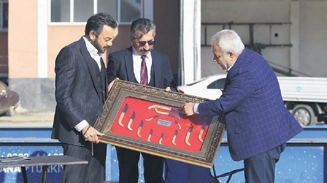 Kerem Alışım ve Feke Belediye Başkanı Ahmet Sel