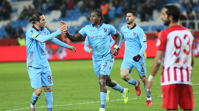 Hugo Rodallega, Trabzonspor'un Balıkesirspor karşısındaki galibiyet golünü attı.