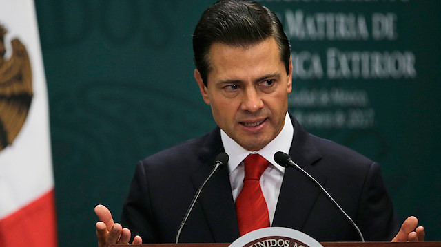  Eski Meksika lideri Enrique Pena Nieto