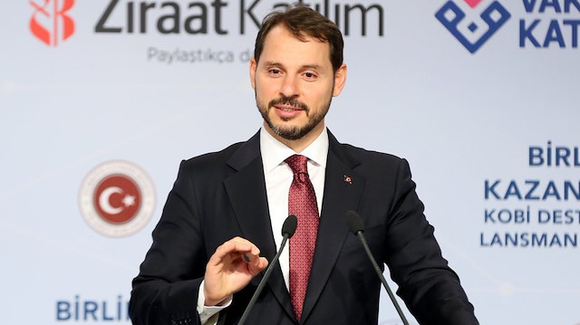 Hazine ve Maliye Bakanı Berat Albayrak, Antalya'da konuştu.