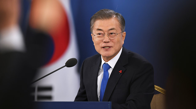 South Korean President Moon Jae-in 