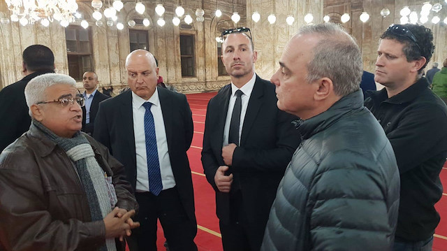 Israeli Minister Yuval Steinitz in Cairo