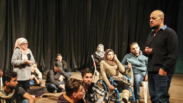 Filistin Gazze’nin ilk tiyatro akademisinde sahnelenecek oyunlar işgali ve onun getirdiği sorunları anlatacak. 