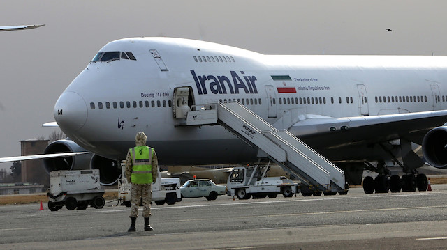 İran Air'e ait bir uçak. (Fotoğraf: Arşiv)