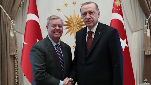 Lindsey Graham ve Recep Tayyip Erdoğan