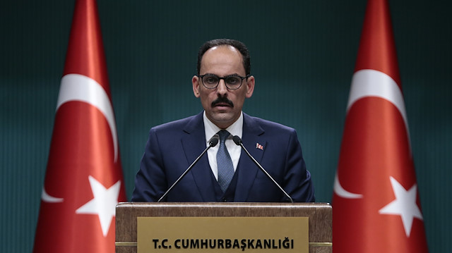 Turkish Presidential Spokesman Ibrahim Kalin  