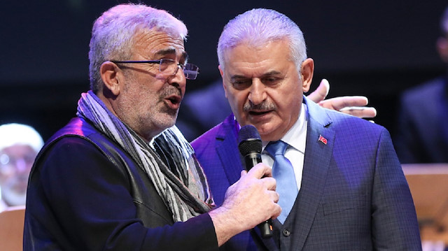 AK Parti İstanbul Büyükşehir Belediye Başkan Adayı Yıldırım, Esat Kabaklı'ya eşlik etti. 