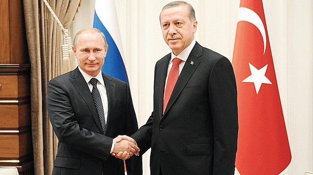 Cumhurbaşkanı Erdoğan Rusya lideri Putin