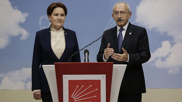 İYİ Parti Genel Başkanı Meral Akşener - CHP Genel Başkanı Kemal Kılıçdaroğlu