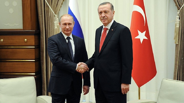 Russian President Vladimir Putin & Turkish President Recep Tayyip Erdoğan