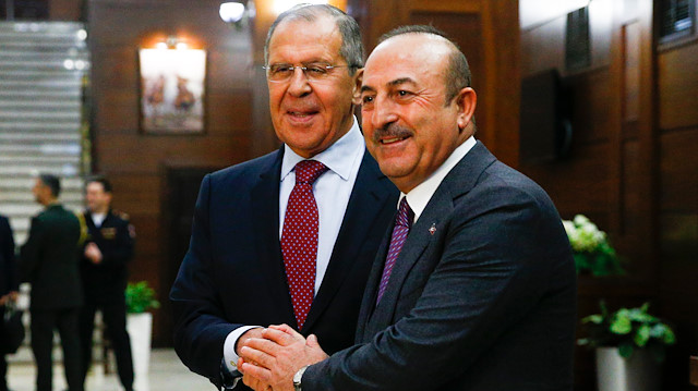 Dışişleri Bakanı Çavuşoğlu, Rus mevkidaşı Lavrov