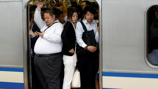 Tokyo metrosu, her gün yaklaşık 7,2 milyon yolcuyu taşıyor.