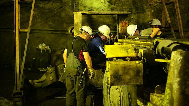 Kosova'da madenciler. (Fotoğraf: Arşiv)