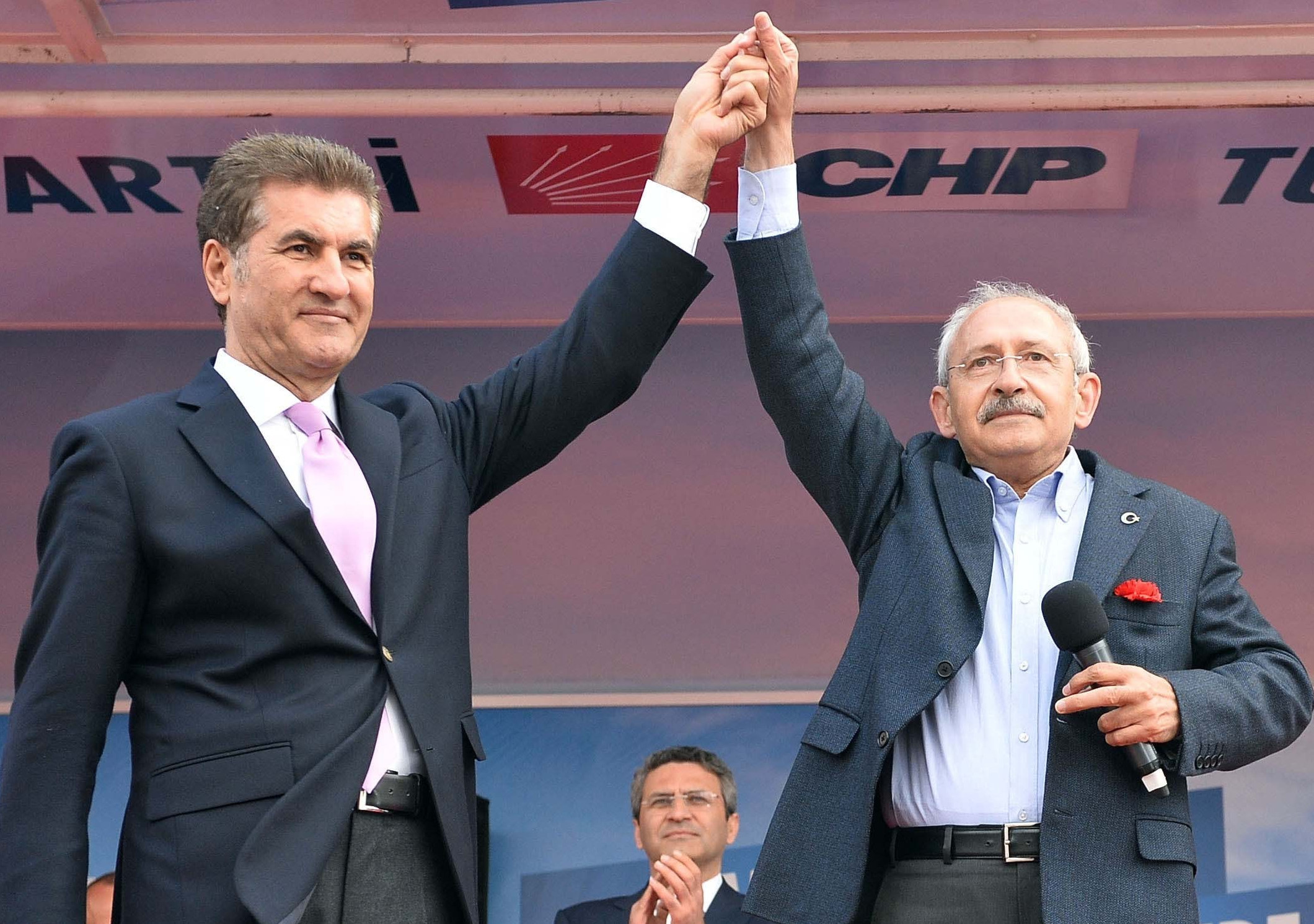 Sarıgül ve CHP Lideri Kılıçdaroğlu.