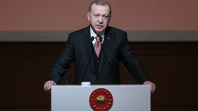 Cumhurbaşkanı Erdoğan, Milli Harita Uygulaması tanıtım töreninde konuştu.