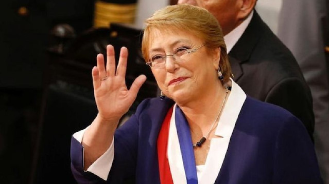 The United Nations human rights boss Michelle Bachelet