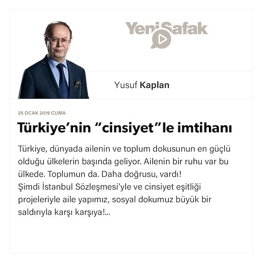 Türkiye’nin “cinsiyet”le imtihanı