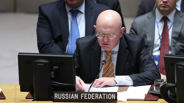 BM Güvenlik Konseyi Rusya Temsilcisi Vasily Nebenzya