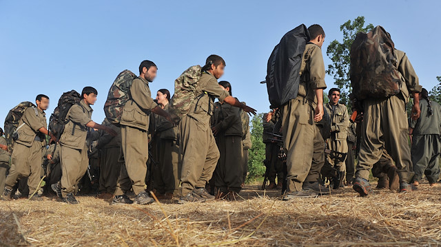 PKK'lı teröristler