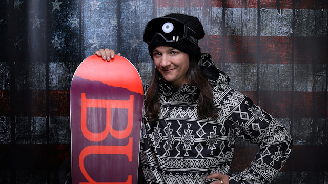 Snowboarder Kelly Clark 