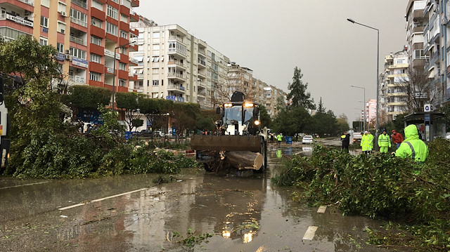 Antalya'daki hortum ve yağış milyonlarca liralık zarara neden oldu.