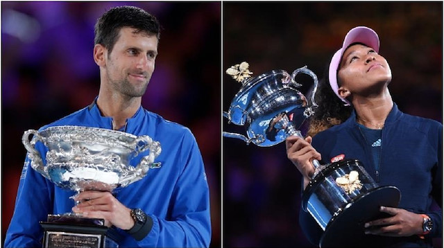Japan's Naomi Osaka has made history as the first person from Asia to lead the world tennis rankings, while Serbia’s Novak Djokovic kept the top spot in the men's rankings.