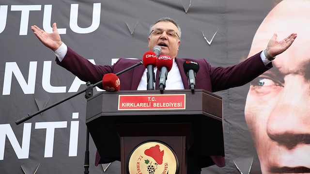  Kırklareli Belediye Başkanı Mehmet Siyam Kesimoğlu