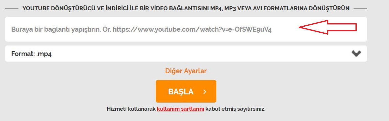 Youtube mp4 dönüştürücü