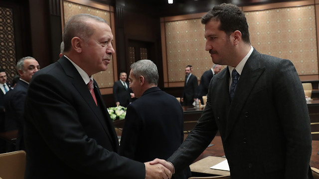 Cumhurbaşkanı Erdoğan ve Mehmet Bozdağ.