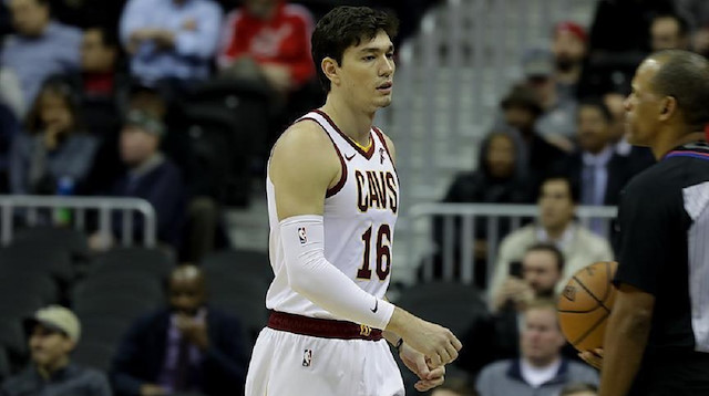 Cleveland Cavaliers forward Cedi Osman