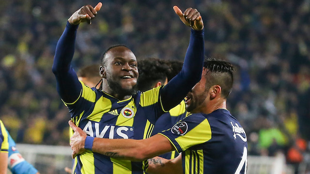 Fenerbahçeli futbolcu Moses, sarı lacivertli forma altında ilk golünü atma başarısı gösterdi.