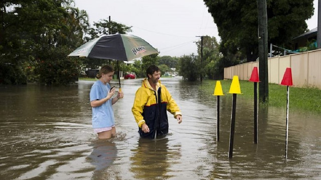 Once-in-a-century flooding in part of the eastern Australian state of Queensland looks set to worsen as the nation's weather bureau on Saturday warned of more heavy rain in the area.