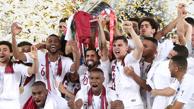Soccer Football - AFC Asian Cup - Final - Japan v Qatar - Zayed Sports City Stadium, Abu Dhabi