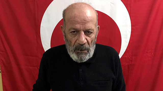 Yakalanan PKK'lı terörist Davut Baghestani