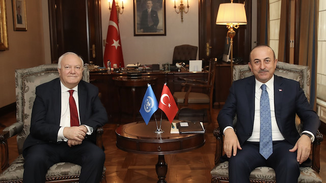 الممثل الأممي لتحالف الحضارات بضيافة وزير الخارجية التركي