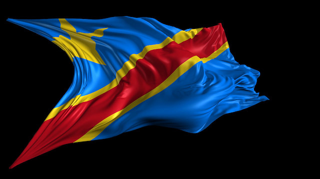 Democratic Republic of Congo's Flag