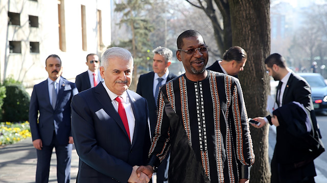 رئيس برلمان بركينا فاسو ​بضيافة يلدريم