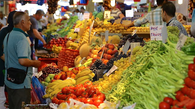 Merkez Bankası: Enflasyonu sebze-meyve fiyatlarındaki artış yükseltti.