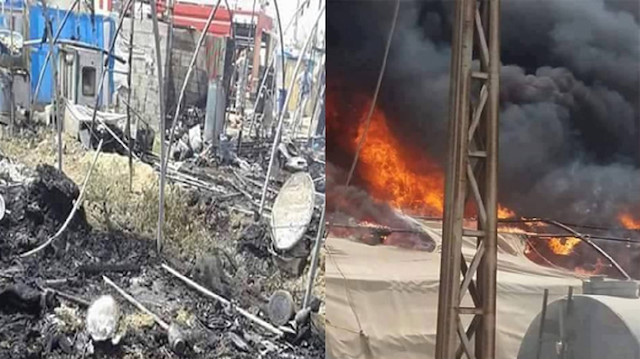 مأساة إنسانية...​مصرع 4 أطفال نازحين إثر حريق التهم خيمتهم في كركوك
