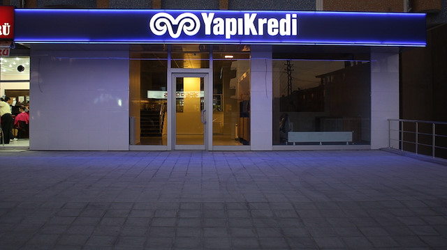 Yapı Kredi Bankası.