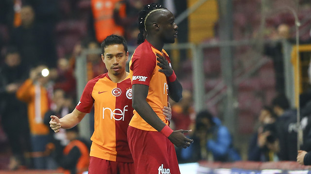 Mbaye Diagne, attığı golün ardından Metin Oktay sevinci yaptı.