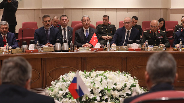 Akar- Shoygu meeting in Ankara